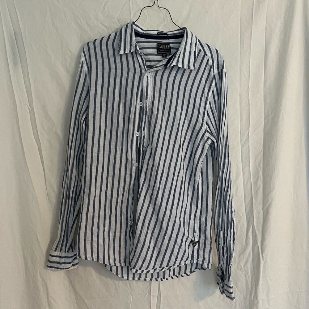 Guess button down shirt